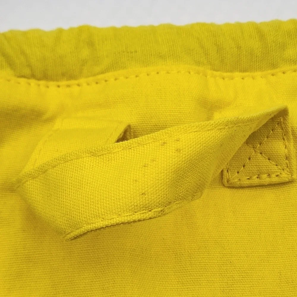 Pokemon Pikachu Drawstring Backpack Bag 2011 Nintendo Yellow Character Sack